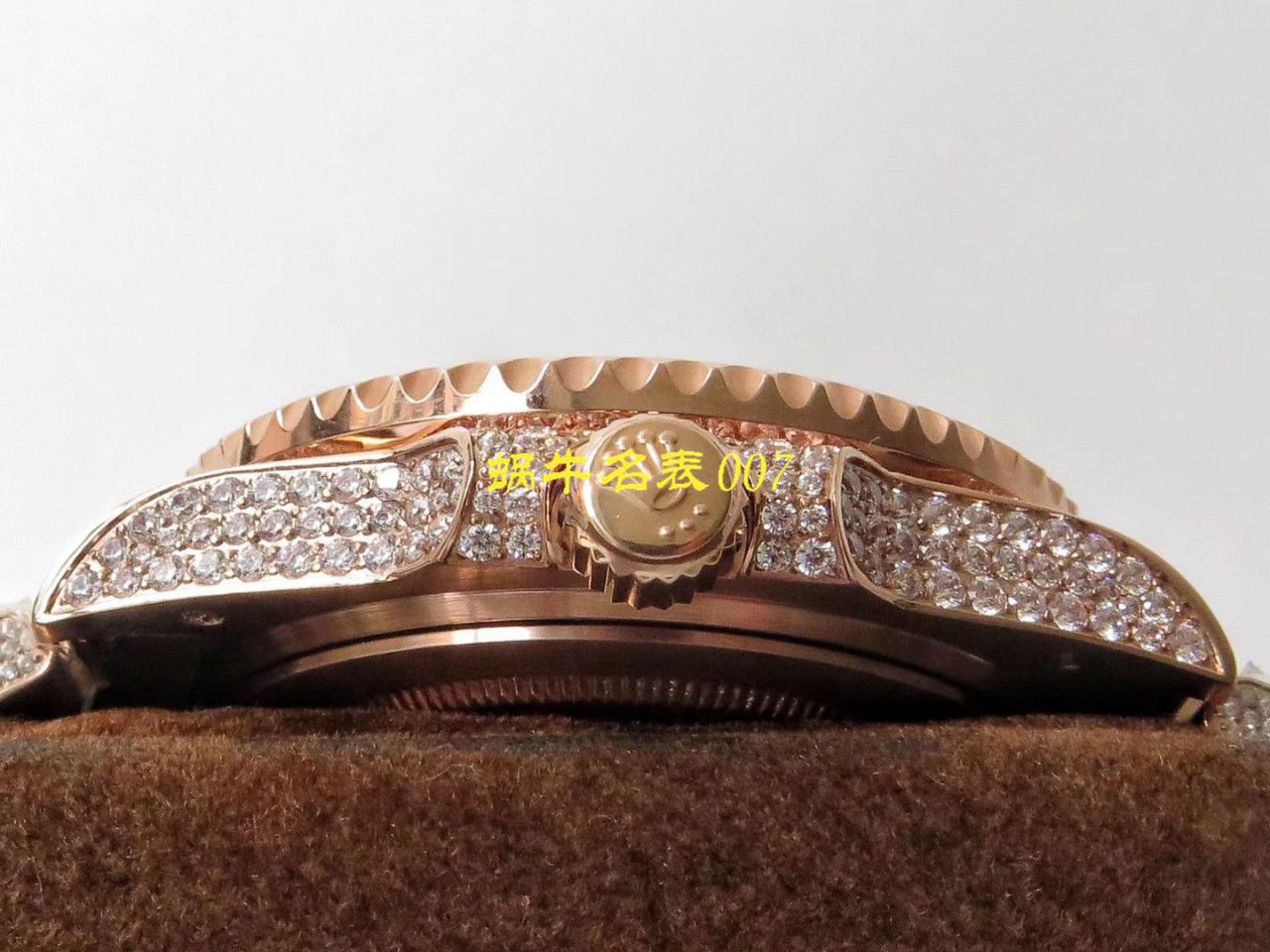 【 Rolex 复刻高仿表】 Rolex  GMT MASTER II系列116769TBR-74779B wrist watch  / R322