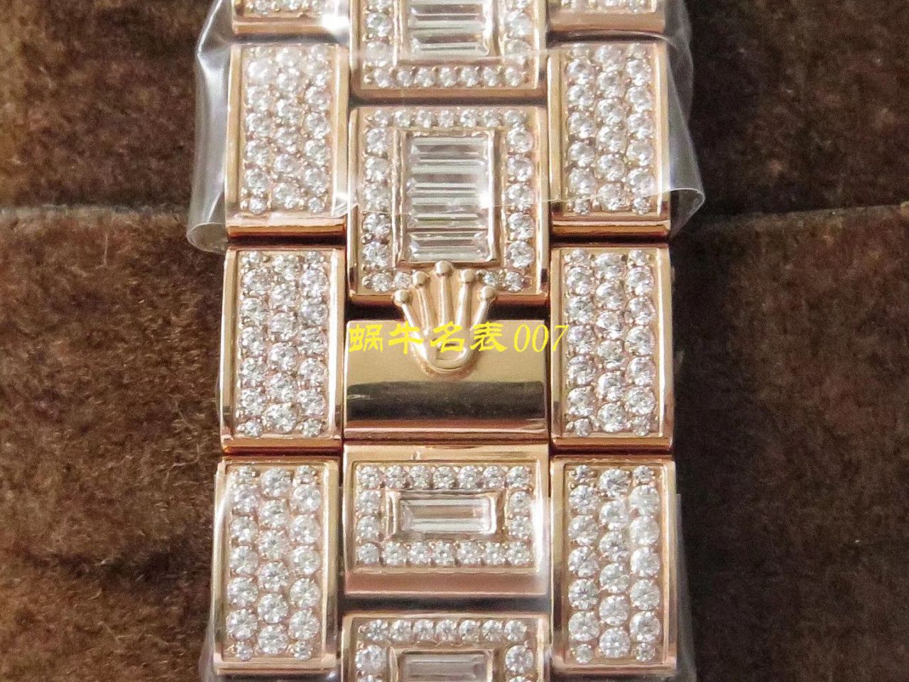 【 Rolex 复刻高仿表】 Rolex  GMT MASTER II系列116769TBR-74779B wrist watch  / R322