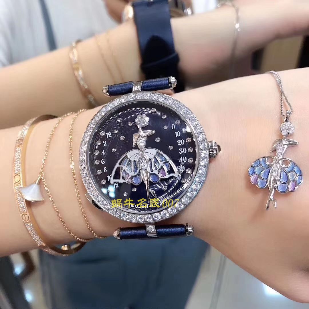 【5G Factory Van Cleef & Arpels复刻高仿女表舞动天使】梵克雅宝诗意复杂功能系列VCARO4F200 wrist watch  / VCA06