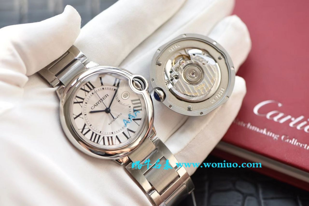 【独家 Video analysis V6 Factory 复刻高仿蓝气球男装6K版本ETA2892】 Cartier  蓝气球系列蓝气球W69012Z4 wrist watch  / K227