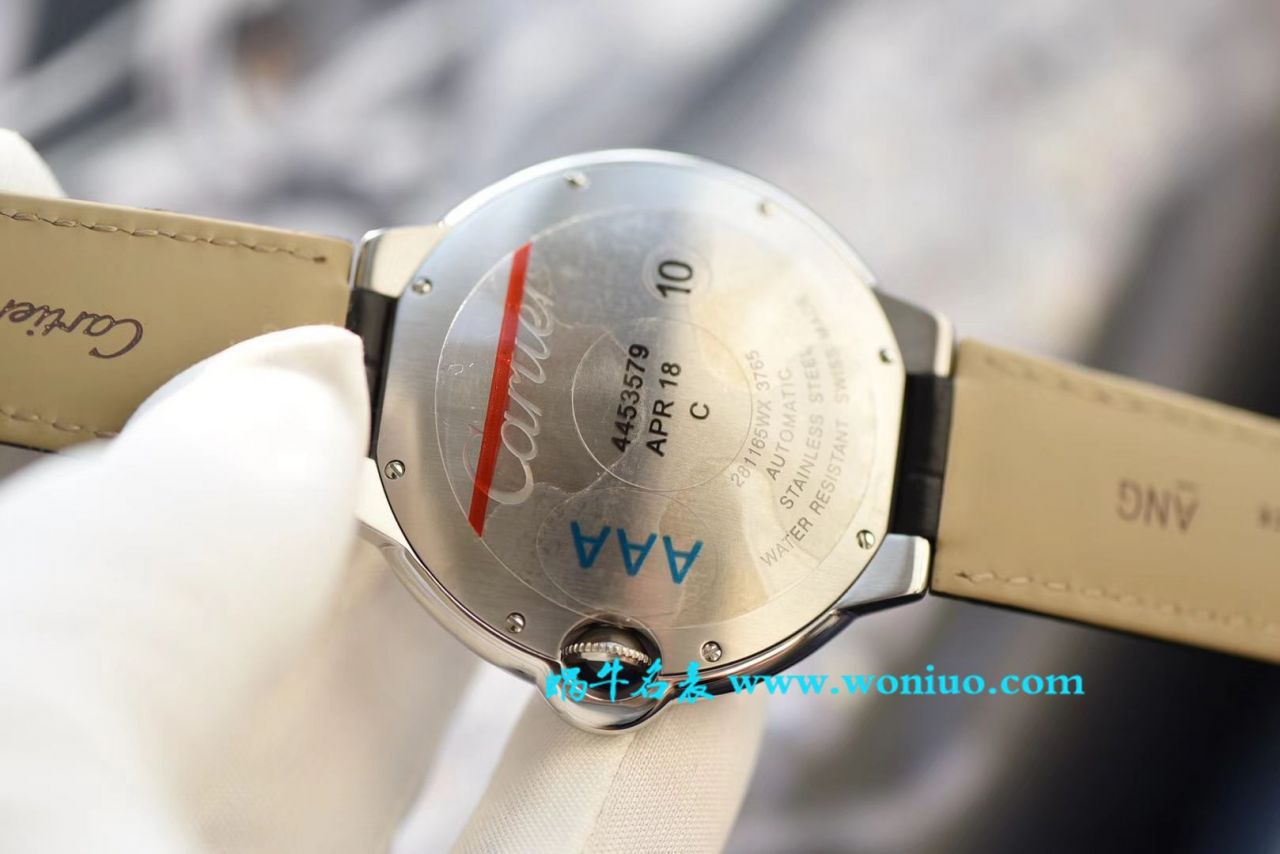 【独家 Video analysis V6 Factory 复刻高仿蓝气球男装6K版本ETA2892】 Cartier  蓝气球系列蓝气球W69012Z4 wrist watch  / K227