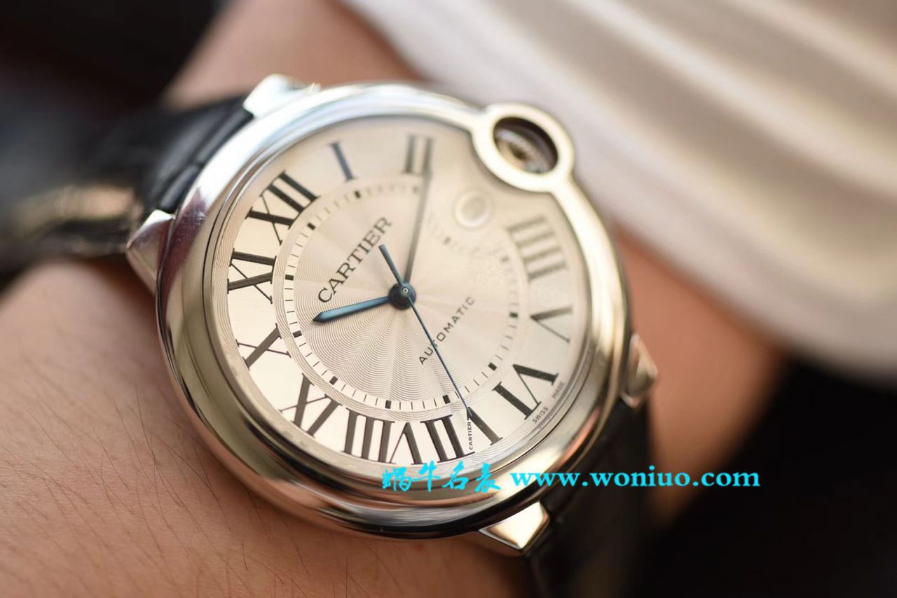 【独家 Video analysis V6 Factory 复刻高仿蓝气球男装6K版本ETA2892】 Cartier  蓝气球系列蓝气球W69012Z4 wrist watch  / K227