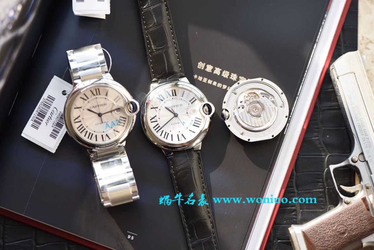 【独家 Video analysis V6 Factory 复刻高仿蓝气球男装6K版本ETA2892】 Cartier  蓝气球系列蓝气球W69012Z4 wrist watch  / K227