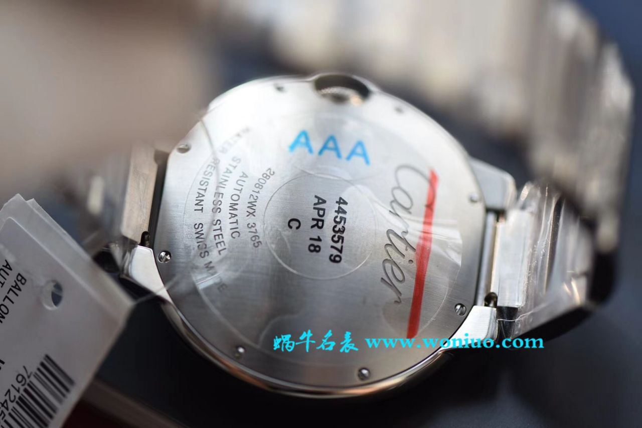 【独家 Video analysis V6 Factory 复刻高仿蓝气球男装6K版本ETA2892】 Cartier  蓝气球系列蓝气球W69012Z4 wrist watch  / K227