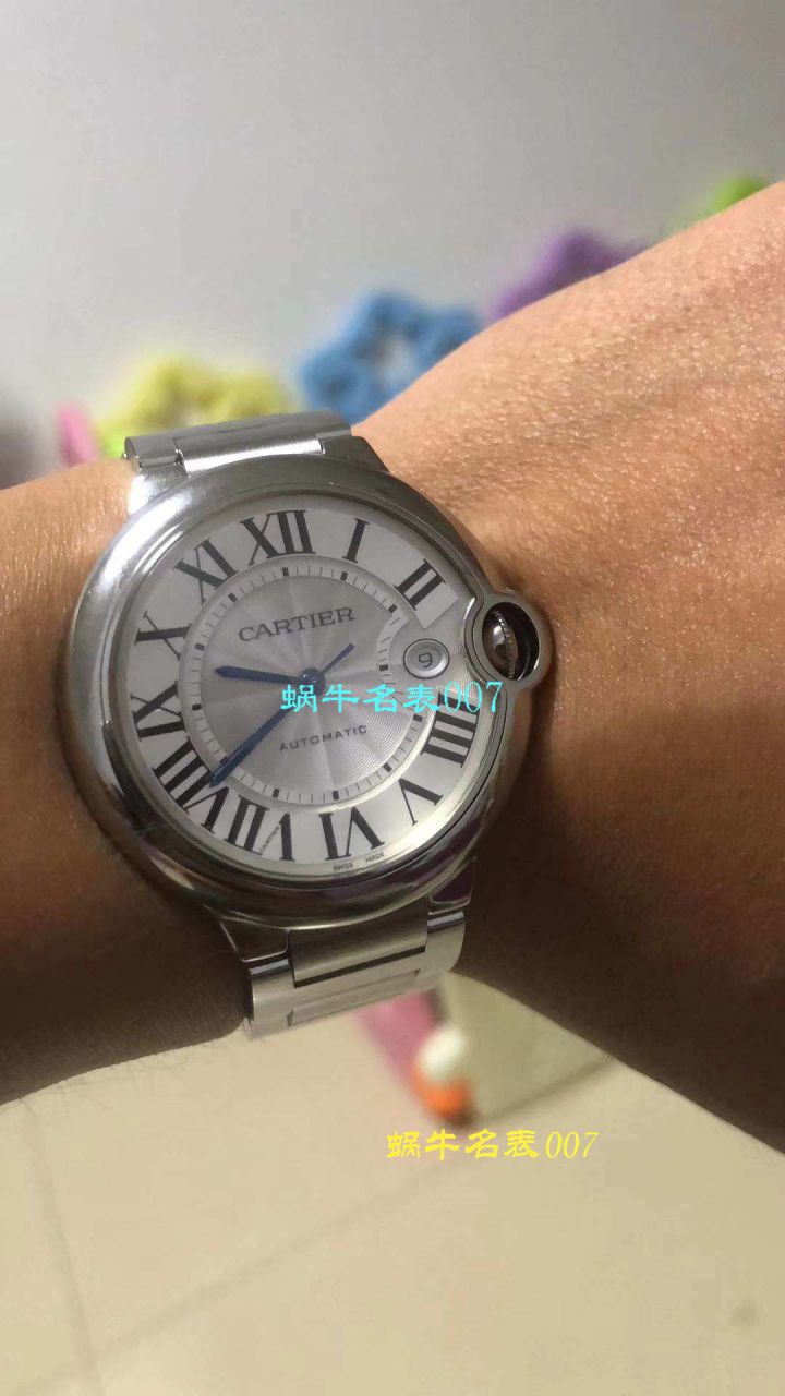 【独家 Video analysis V6 Factory 复刻高仿蓝气球男装6K版本ETA2892】 Cartier  蓝气球系列蓝气球W69012Z4 wrist watch  / K227
