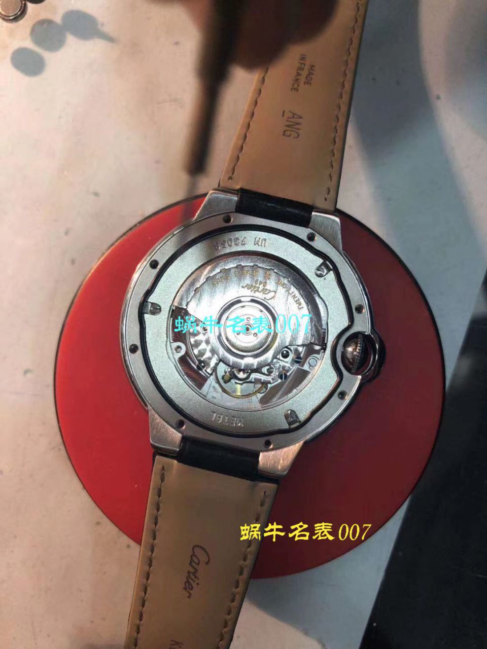 【独家 Video analysis V6 Factory 复刻高仿蓝气球男装6K版本ETA2892】 Cartier  蓝气球系列蓝气球W69012Z4 wrist watch  / K227