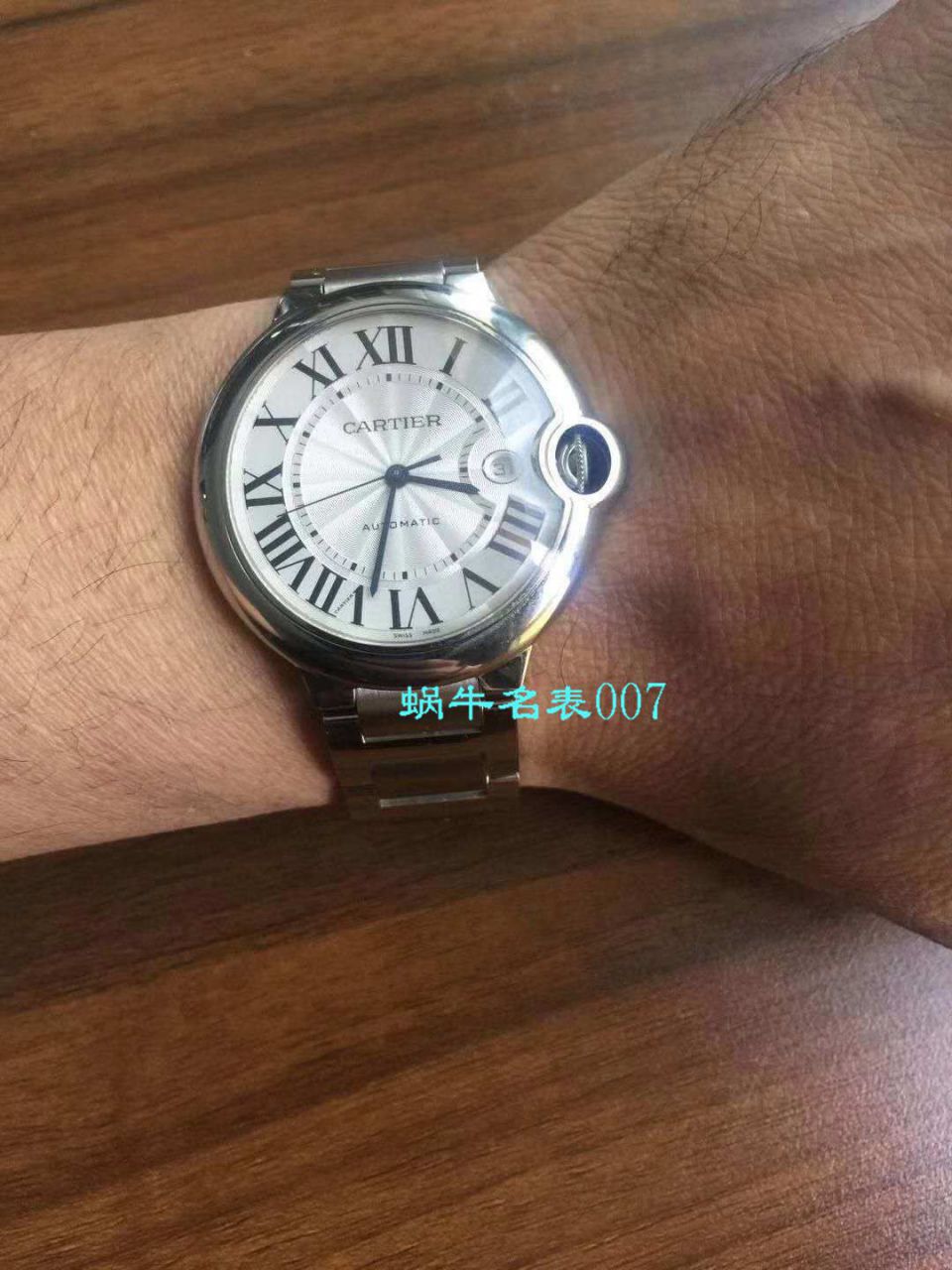 【独家 Video analysis V6 Factory 复刻高仿蓝气球男装6K版本ETA2892】 Cartier  蓝气球系列蓝气球W69012Z4 wrist watch  / K227