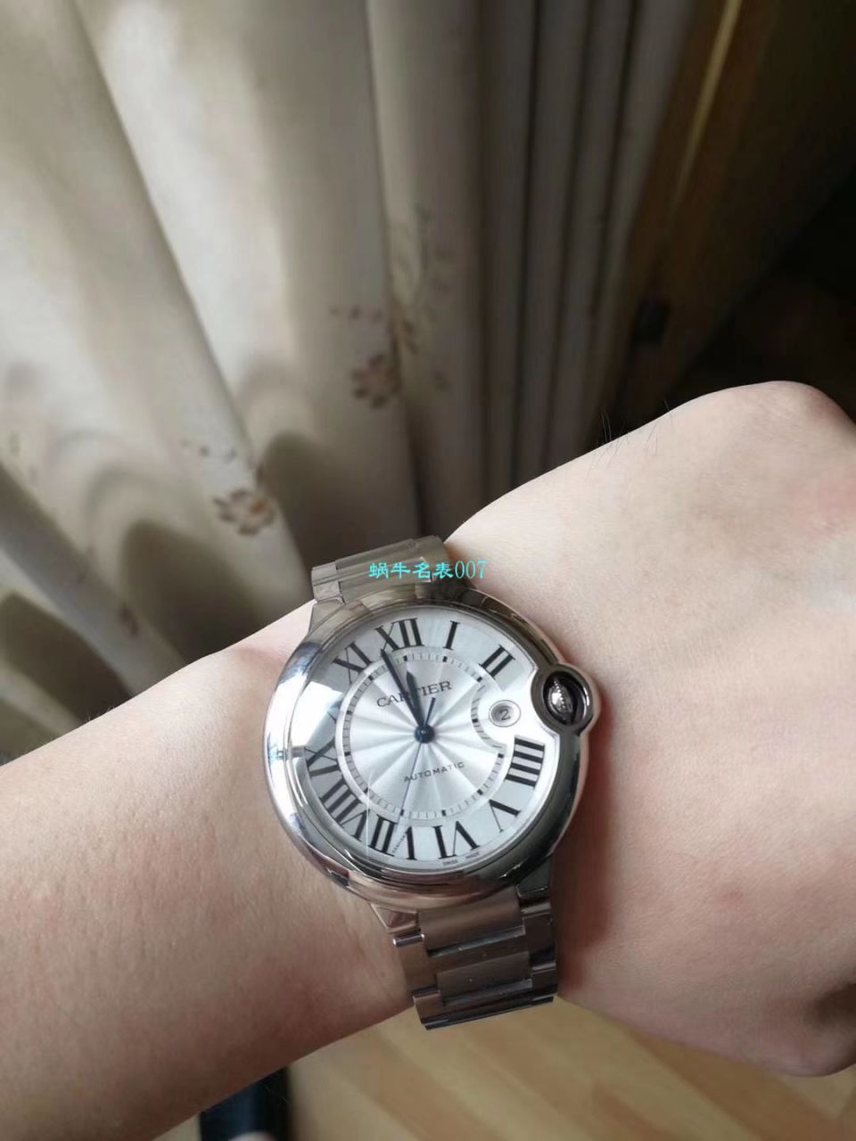 【独家 Video analysis V6 Factory 复刻高仿蓝气球男装6K版本ETA2892】 Cartier  蓝气球系列蓝气球W69012Z4 wrist watch  / K227