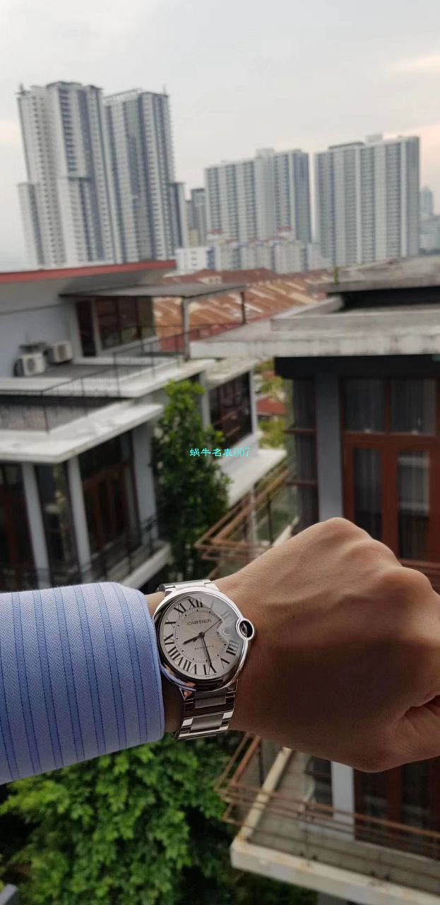 【独家 Video analysis V6 Factory 复刻高仿蓝气球男装6K版本ETA2892】 Cartier  蓝气球系列蓝气球W69012Z4 wrist watch  / K227