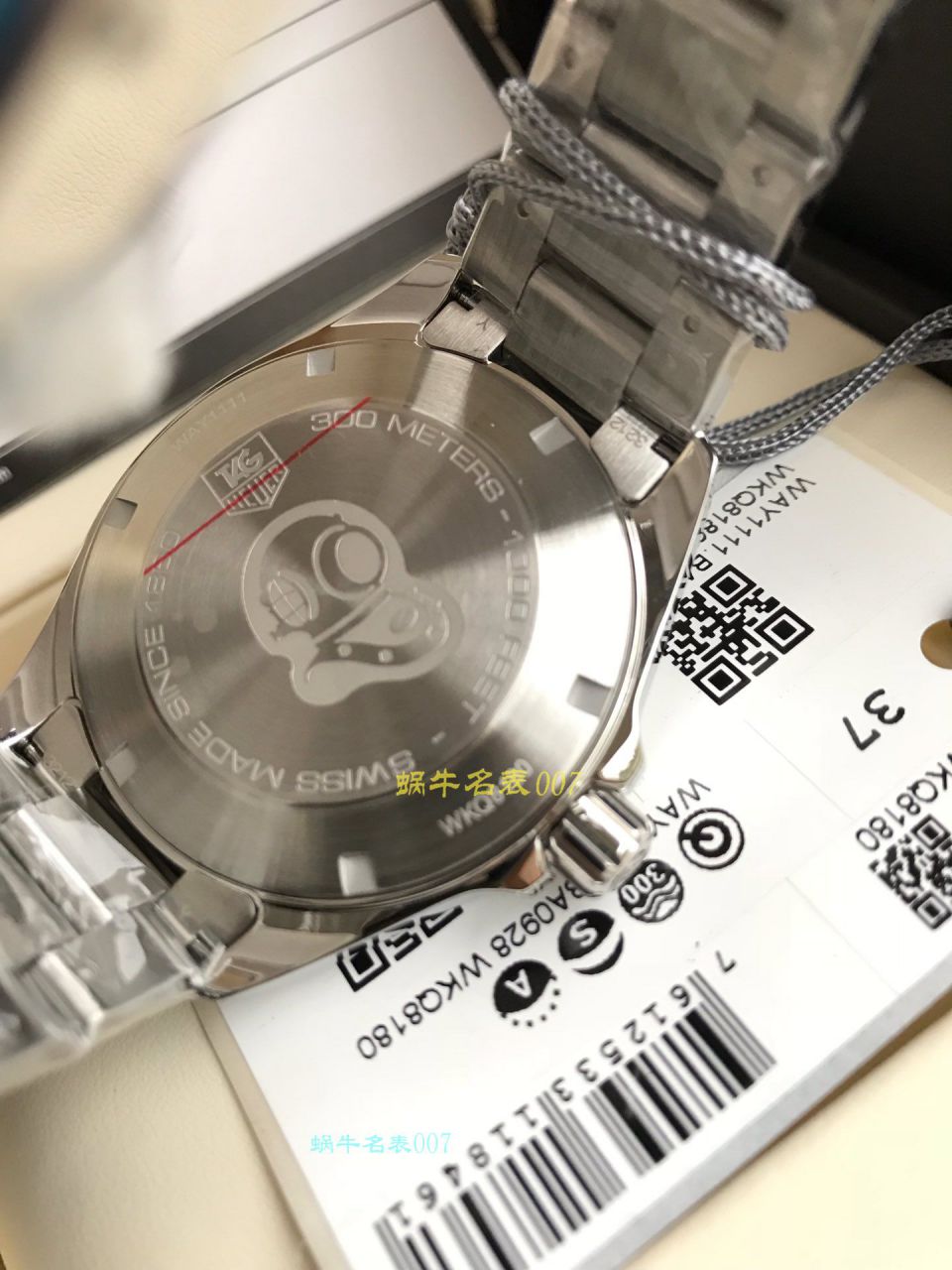 【渠道原单】 TAG Heuer 竞潜系列WAY1112.BA0910，WAY1120.BB0930，WAY1150.BD0911 wrist watch  / TG073