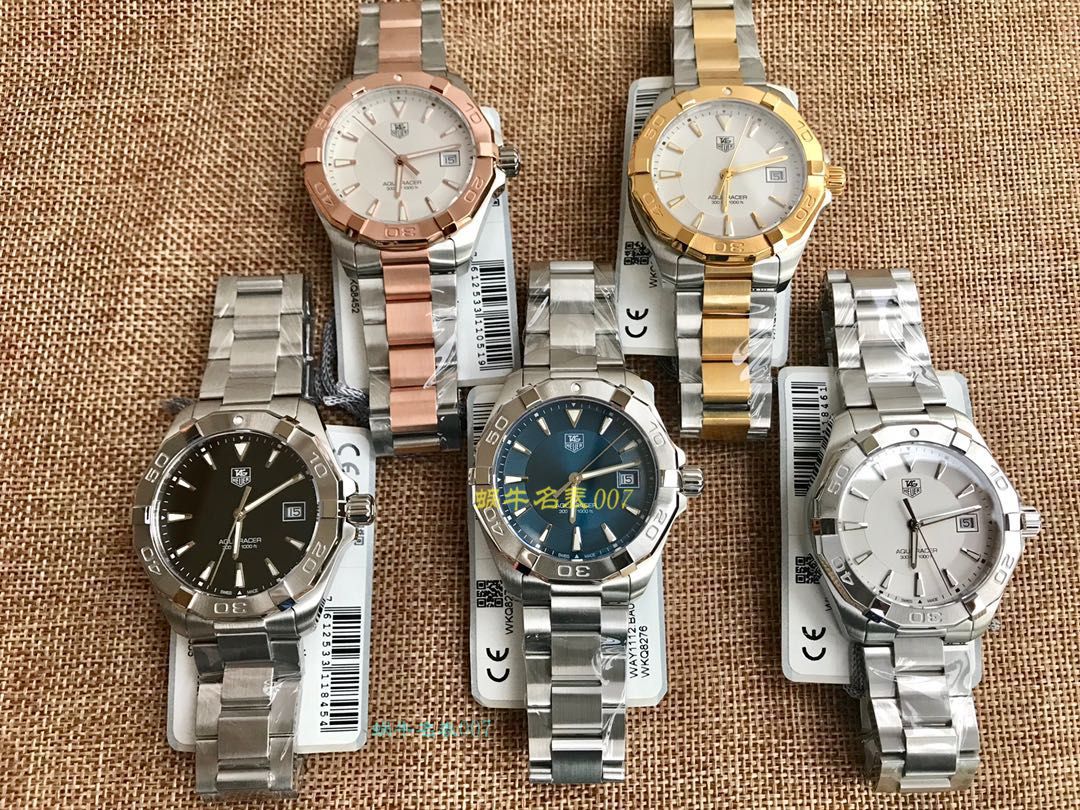 【渠道原单】 TAG Heuer 竞潜系列WAY1112.BA0910，WAY1120.BB0930，WAY1150.BD0911 wrist watch  / TG073