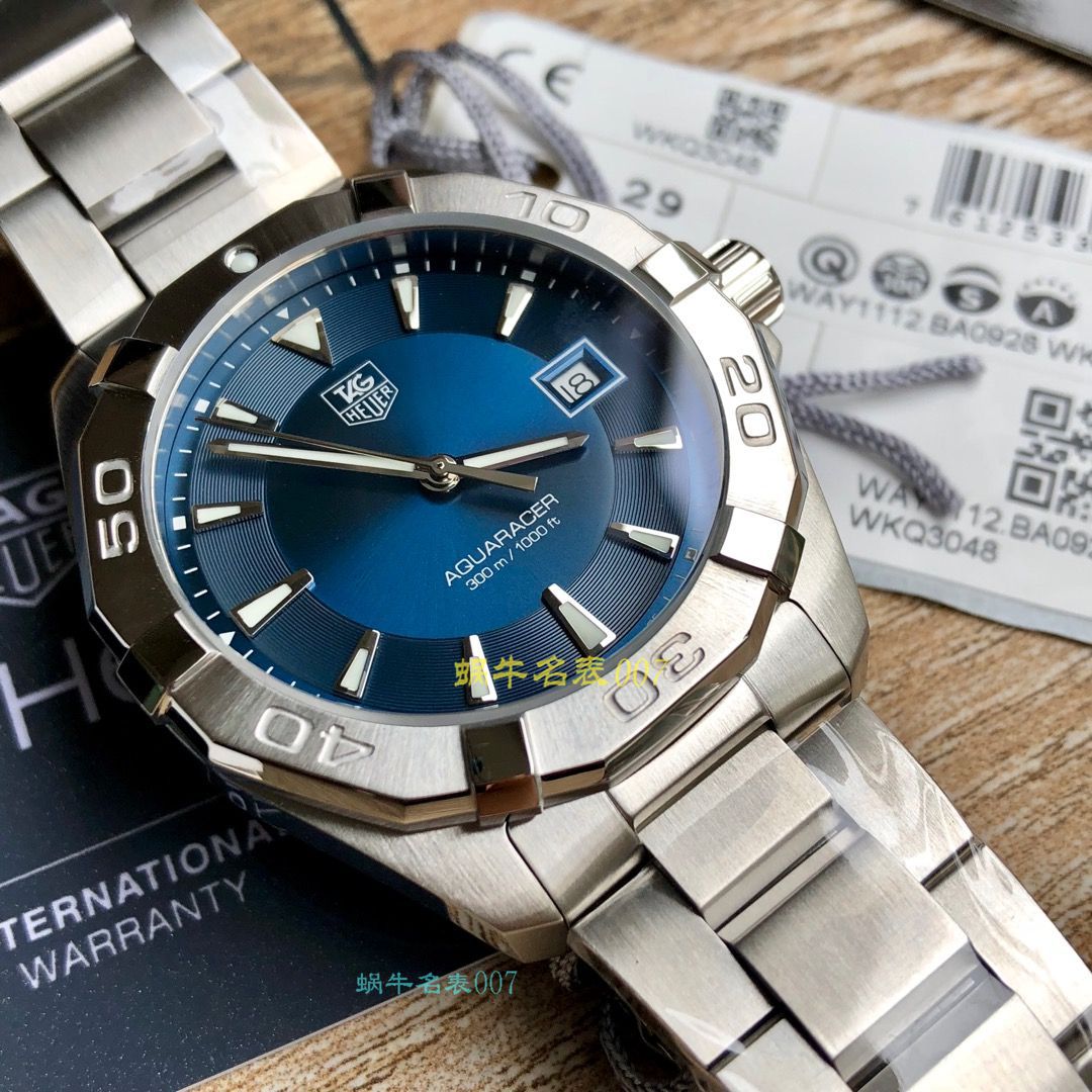 【渠道原单】 TAG Heuer 竞潜系列WAY1112.BA0910，WAY1120.BB0930，WAY1150.BD0911 wrist watch  / TG073