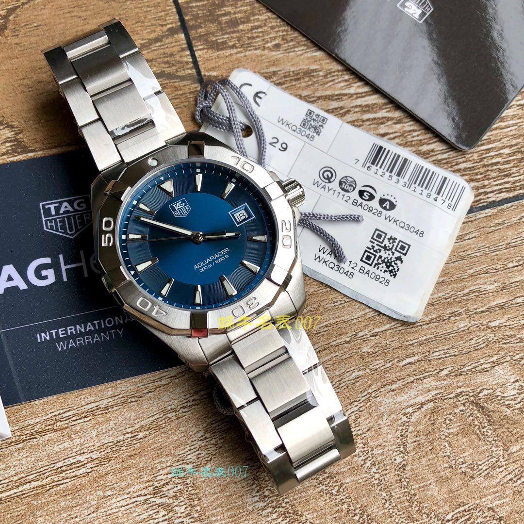 【渠道原单】 TAG Heuer 竞潜系列WAY1112.BA0910，WAY1120.BB0930，WAY1150.BD0911 wrist watch  / TG073