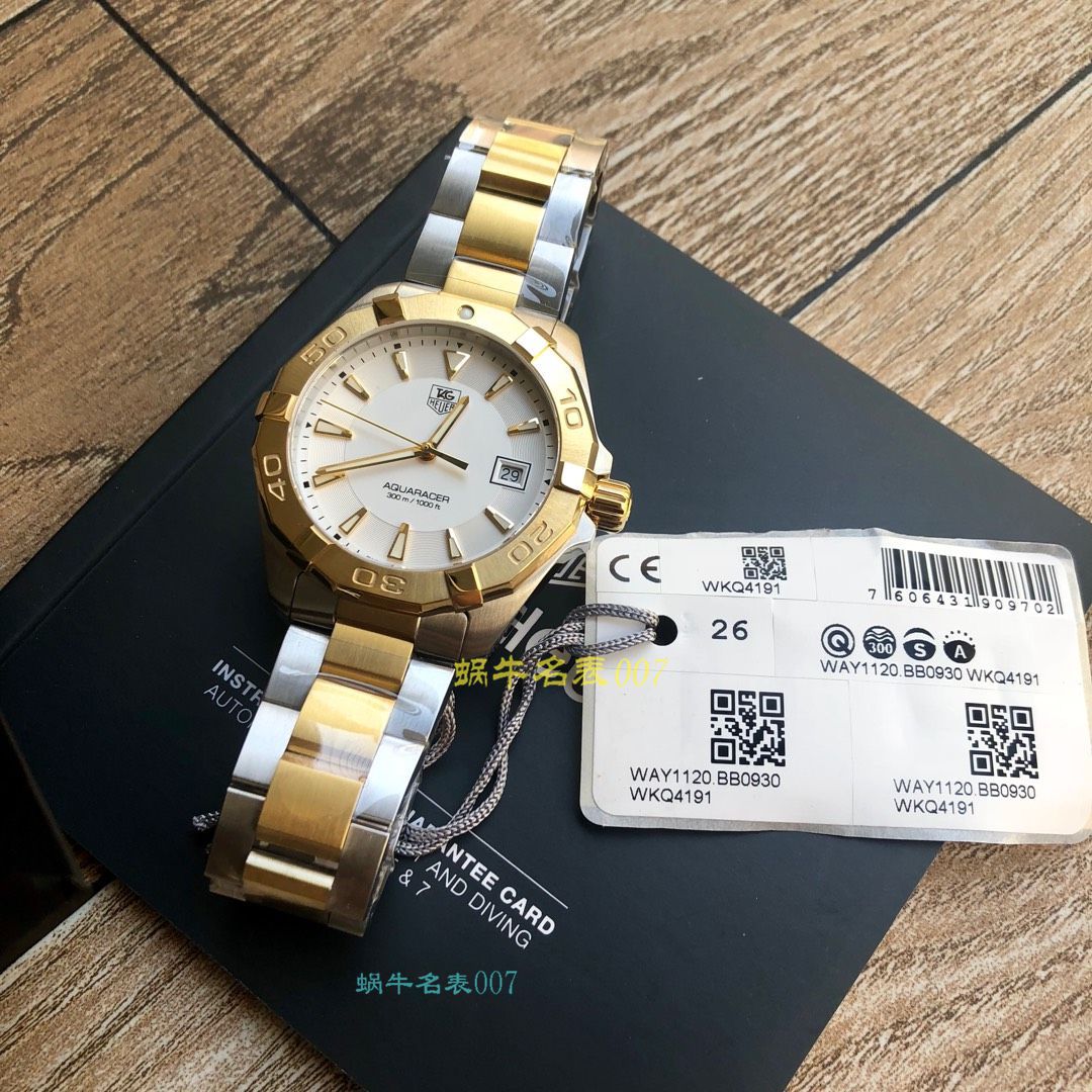 【渠道原单】 TAG Heuer 竞潜系列WAY1112.BA0910，WAY1120.BB0930，WAY1150.BD0911 wrist watch  / TG073