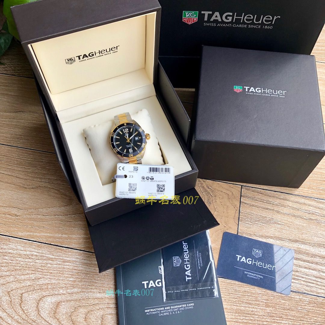 【渠道原单】 TAG Heuer 竞潜系列WAY1112.BA0910，WAY1120.BB0930，WAY1150.BD0911 wrist watch  / TG073