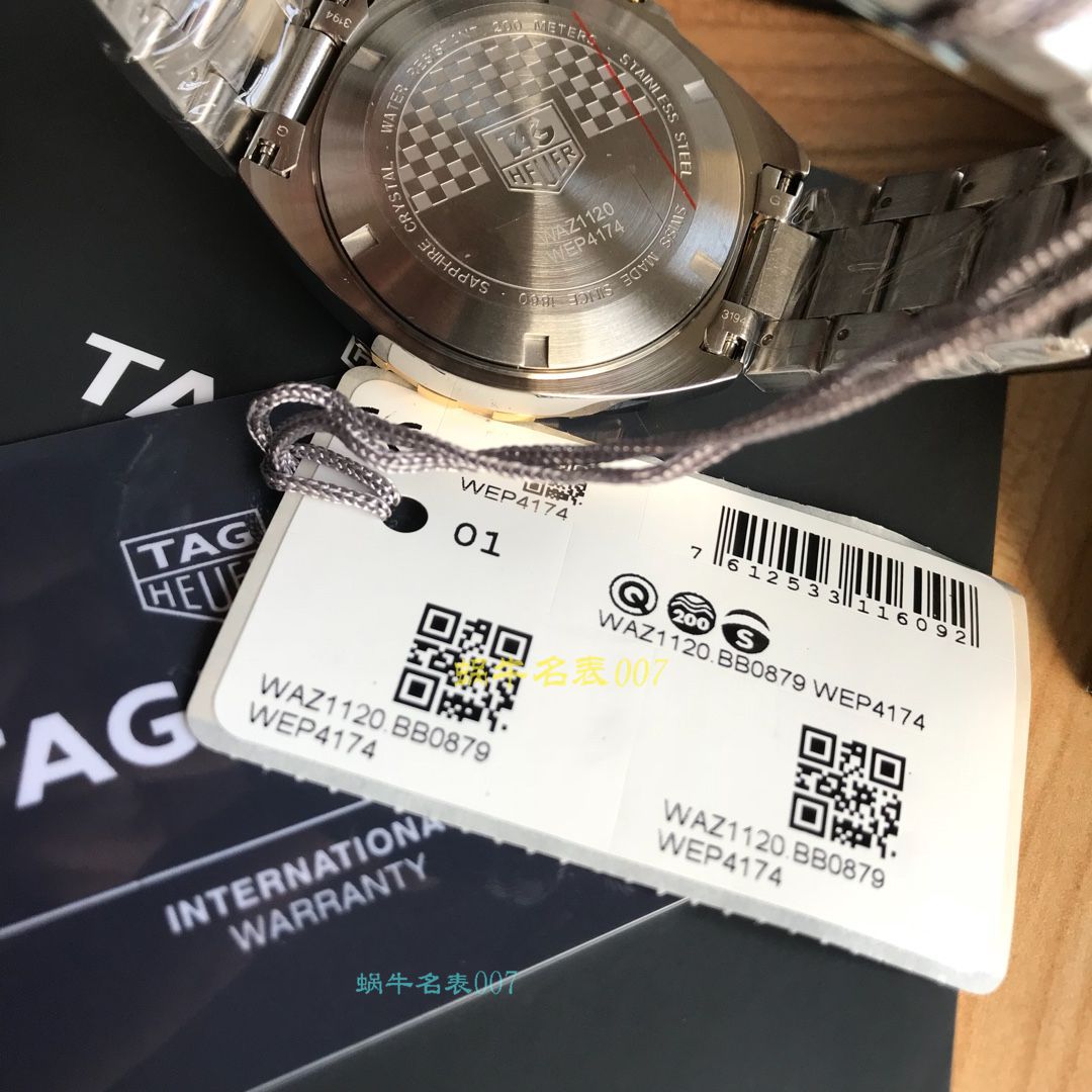 【渠道原单】 TAG Heuer 竞潜系列WAY1112.BA0910，WAY1120.BB0930，WAY1150.BD0911 wrist watch  / TG073