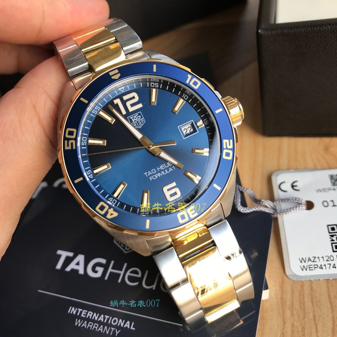 【渠道原单】 TAG Heuer F1系列WAZ1121.BB0879，WAZ1120.BB0879 wrist watch  / TG076