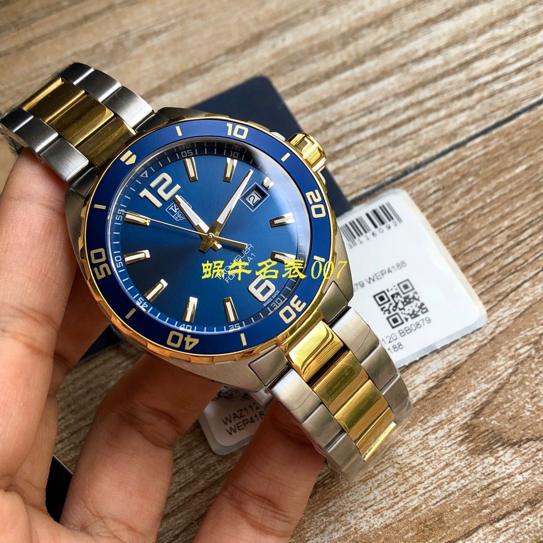 【渠道原单】 TAG Heuer F1系列WAZ1121.BB0879，WAZ1120.BB0879 wrist watch  / TG076