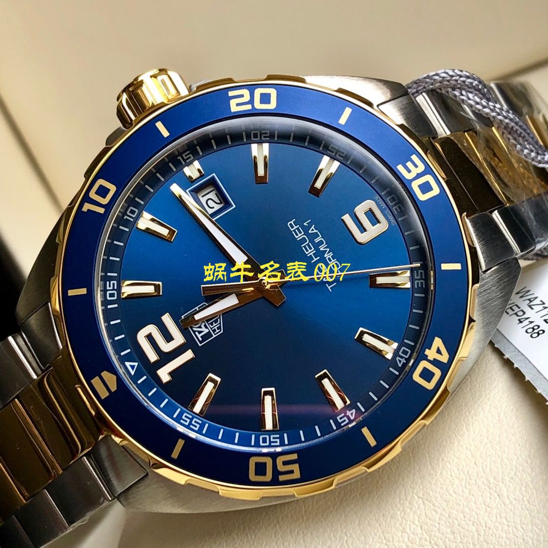 【渠道原单】 TAG Heuer F1系列WAZ1121.BB0879，WAZ1120.BB0879 wrist watch  / TG076