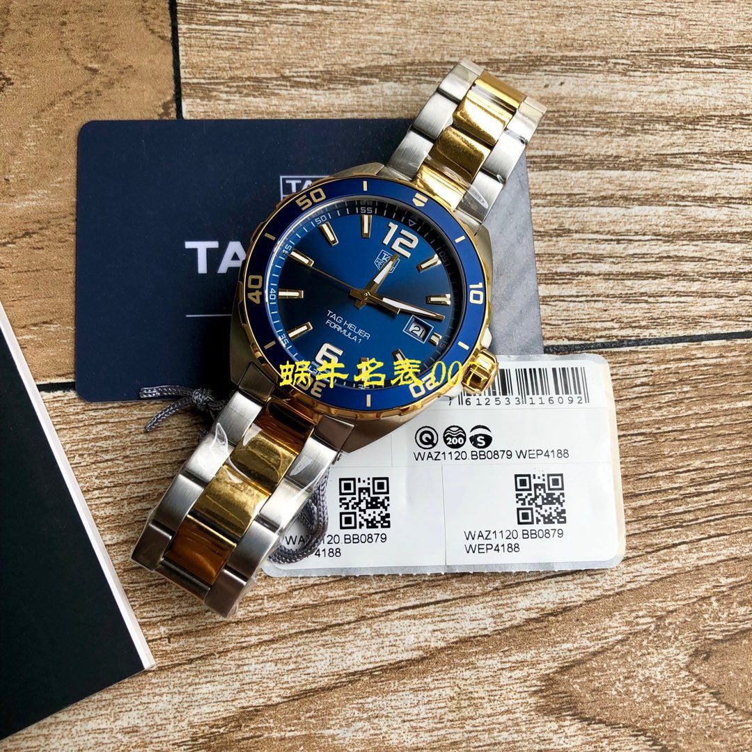 【渠道原单】 TAG Heuer F1系列WAZ1121.BB0879，WAZ1120.BB0879 wrist watch  / TG076