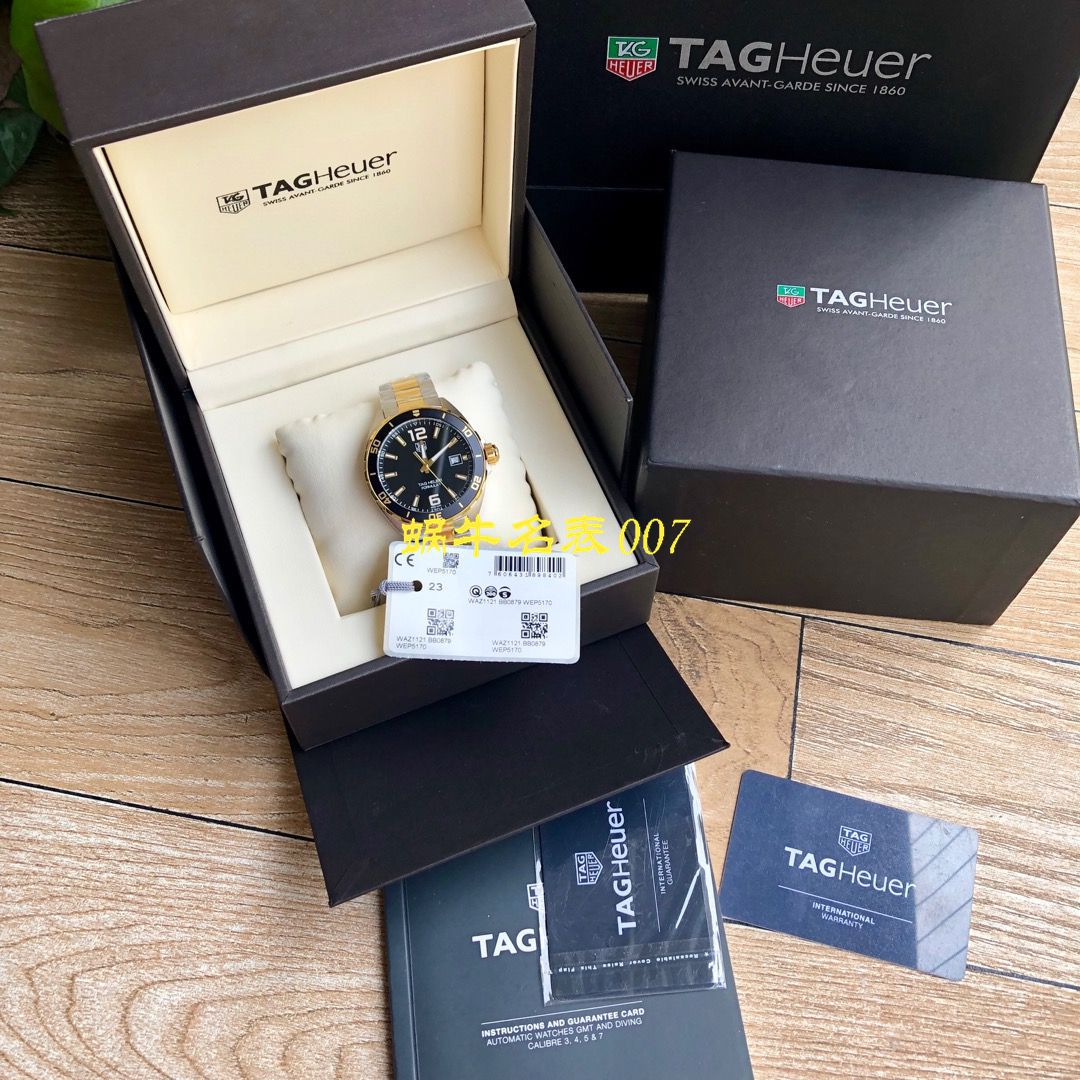 【渠道原单】 TAG Heuer F1系列WAZ1121.BB0879，WAZ1120.BB0879 wrist watch  / TG076