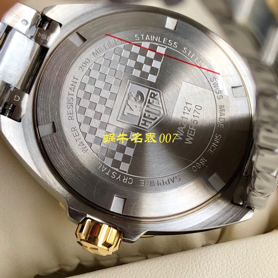 【渠道原单】 TAG Heuer F1系列WAZ1121.BB0879，WAZ1120.BB0879 wrist watch  / TG076