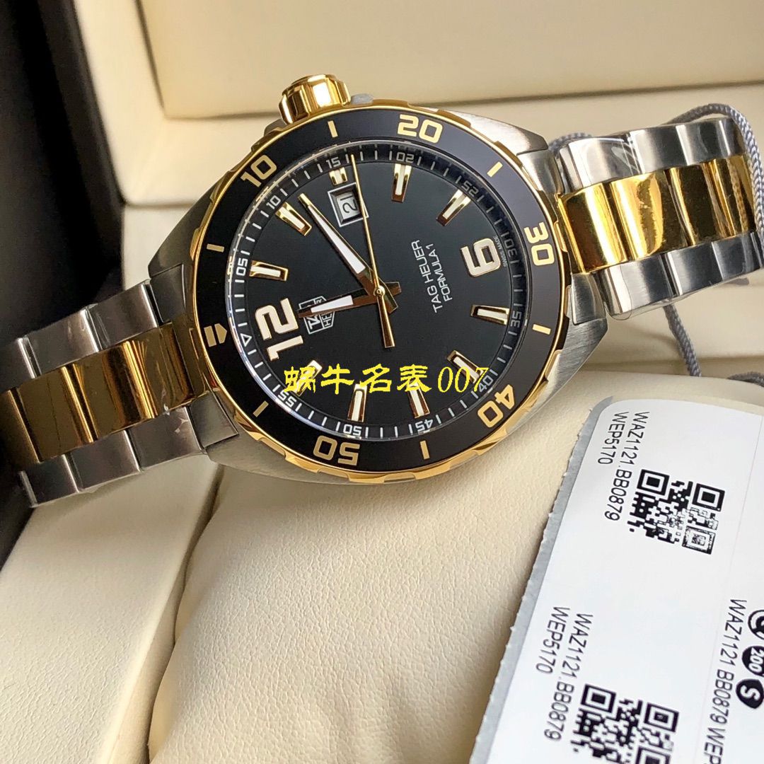 【渠道原单】 TAG Heuer F1系列WAZ1121.BB0879，WAZ1120.BB0879 wrist watch  / TG076