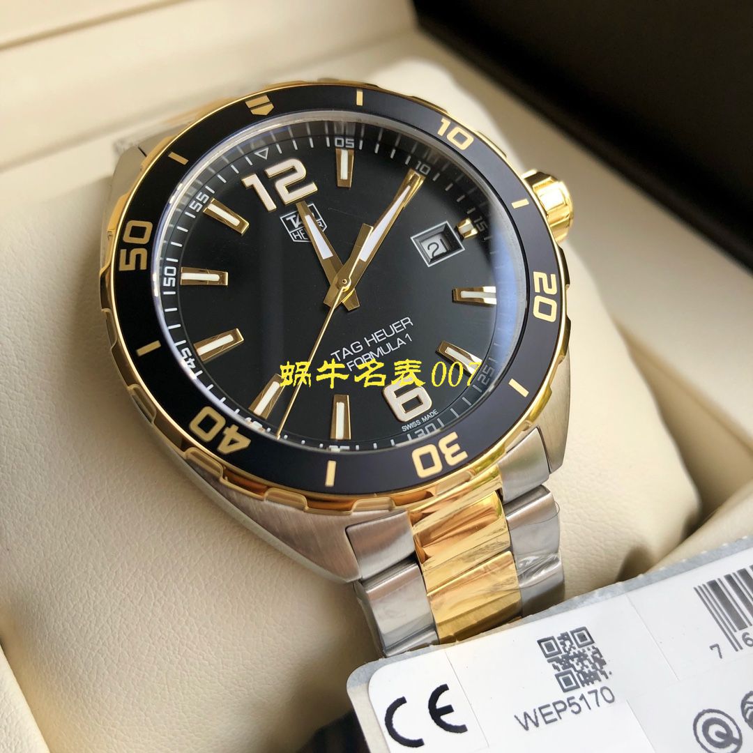 【渠道原单】 TAG Heuer F1系列WAZ1121.BB0879，WAZ1120.BB0879 wrist watch  / TG076