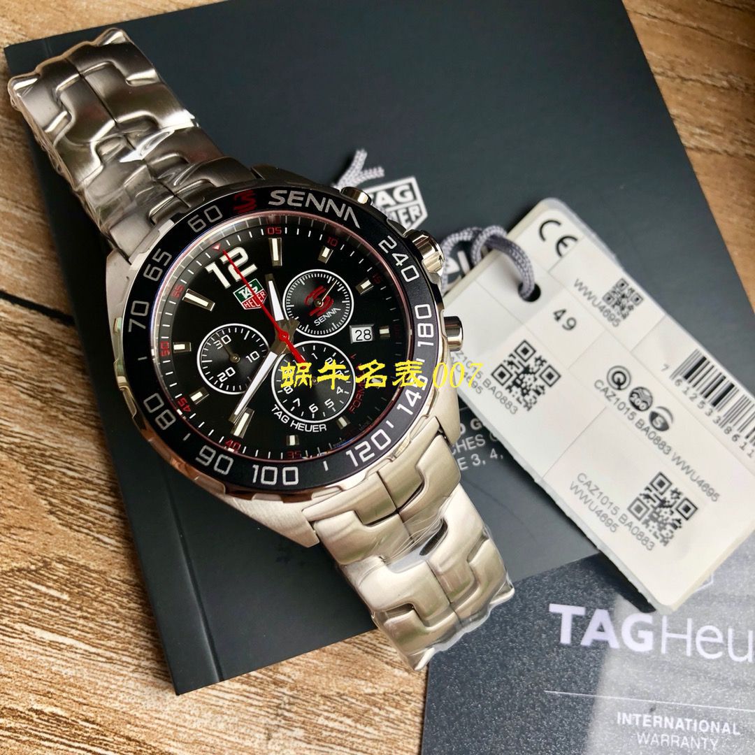 【渠道原单Tagheuer石英计时表】 TAG Heuer 竞潜系列CAY111B.BA0927，CAY111A.BA0927 wrist watch  / TG077