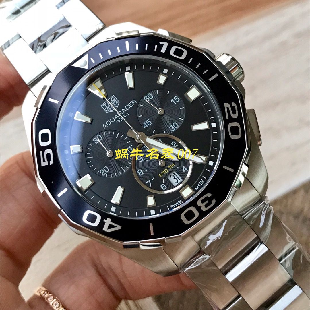 【渠道原单Tagheuer石英计时表】 TAG Heuer 竞潜系列CAY111B.BA0927，CAY111A.BA0927 wrist watch  / TG077