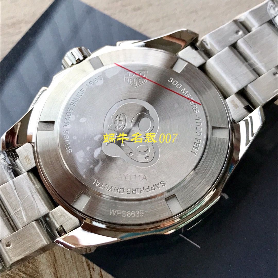 【渠道原单Tagheuer石英计时表】 TAG Heuer 竞潜系列CAY111B.BA0927，CAY111A.BA0927 wrist watch  / TG077