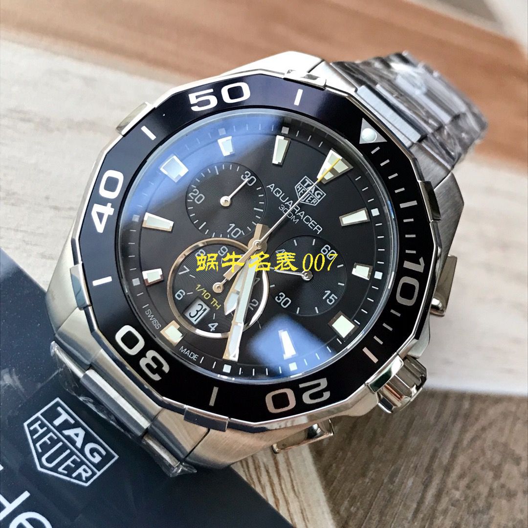 【渠道原单Tagheuer石英计时表】 TAG Heuer 竞潜系列CAY111B.BA0927，CAY111A.BA0927 wrist watch  / TG077