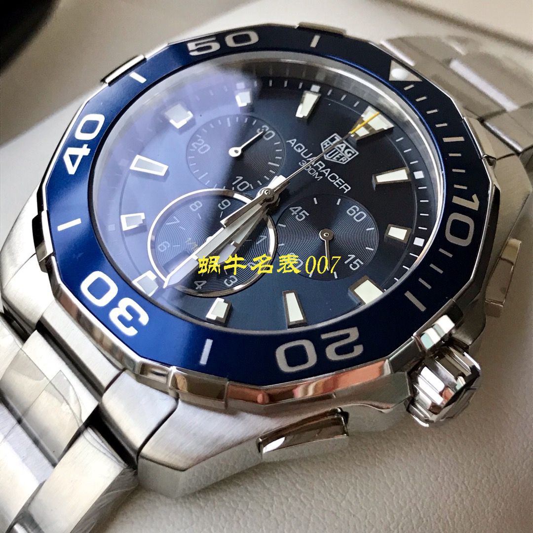 【渠道原单Tagheuer石英计时表】 TAG Heuer 竞潜系列CAY111B.BA0927，CAY111A.BA0927 wrist watch  / TG077