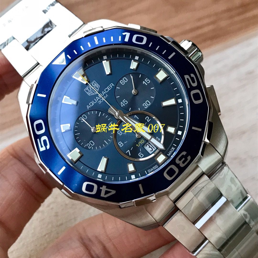 【渠道原单Tagheuer石英计时表】 TAG Heuer 竞潜系列CAY111B.BA0927，CAY111A.BA0927 wrist watch  / TG077