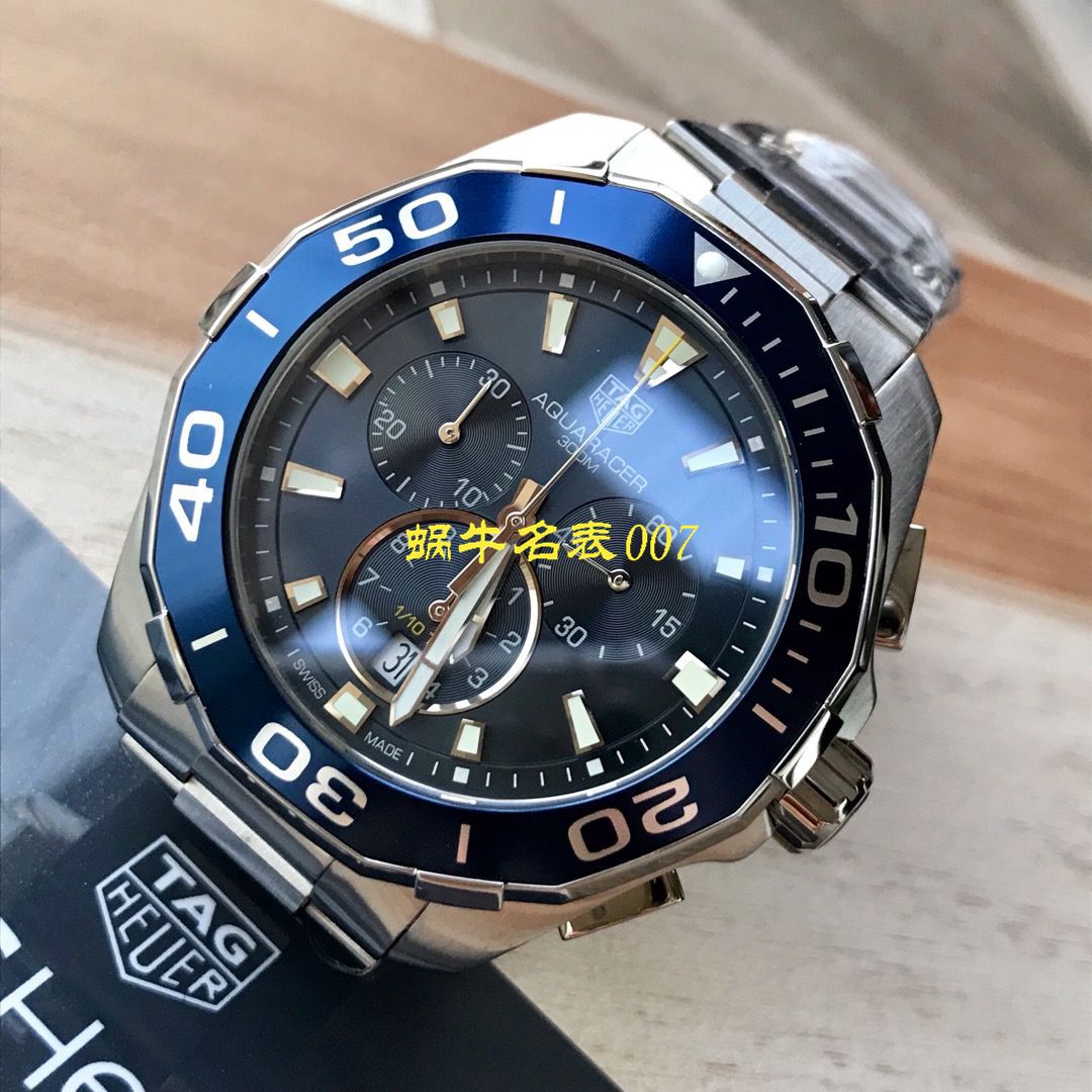 【渠道原单Tagheuer石英计时表】 TAG Heuer 竞潜系列CAY111B.BA0927，CAY111A.BA0927 wrist watch  / TG077