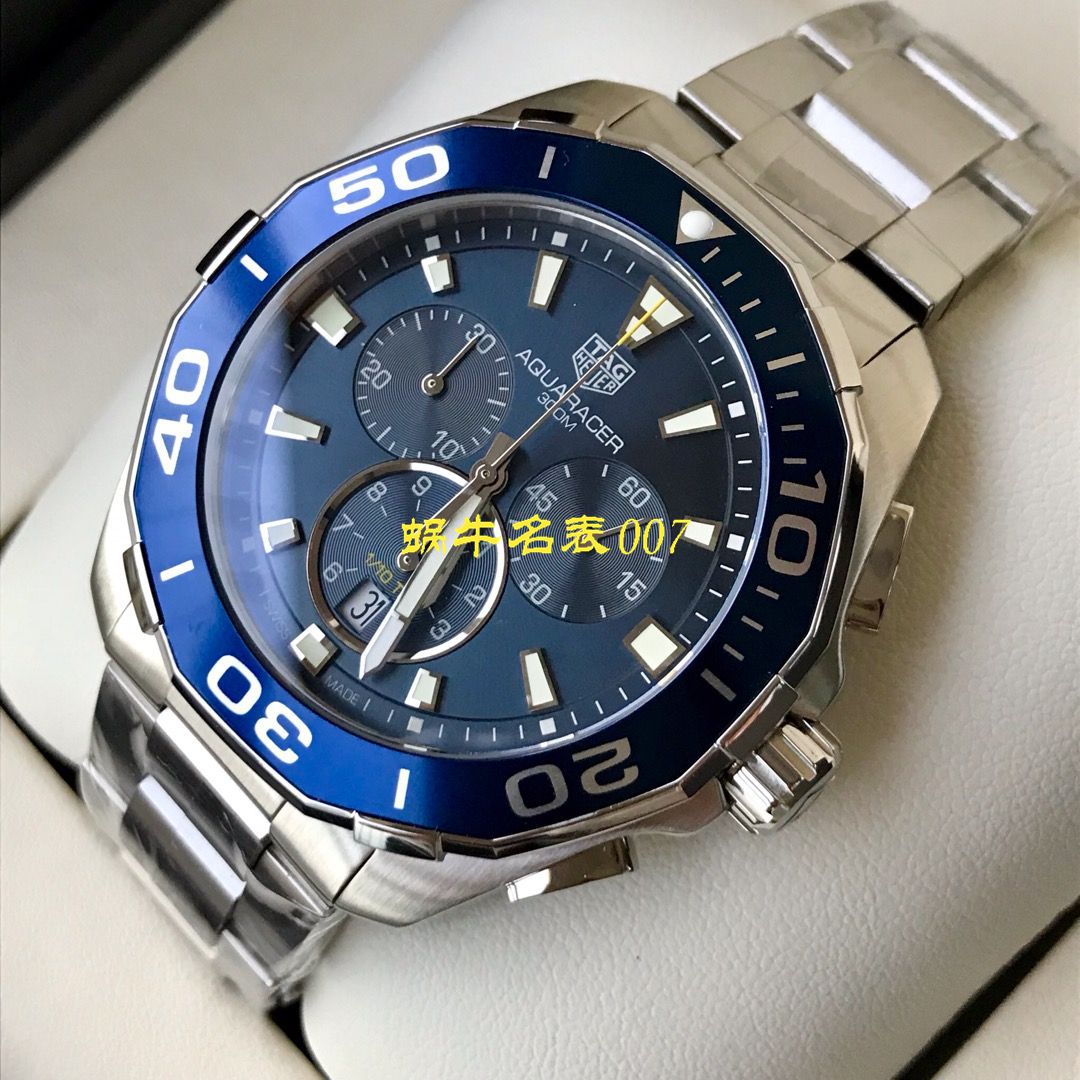 【渠道原单Tagheuer石英计时表】 TAG Heuer 竞潜系列CAY111B.BA0927，CAY111A.BA0927 wrist watch  / TG077