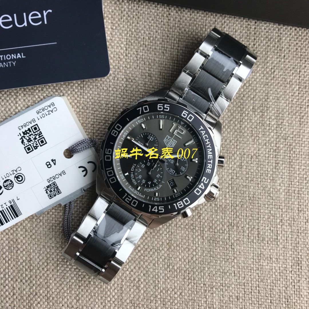 【渠道原单Tagheuer石英计时表】 TAG Heuer 竞潜系列CAY111B.BA0927，CAY111A.BA0927 wrist watch  / TG077