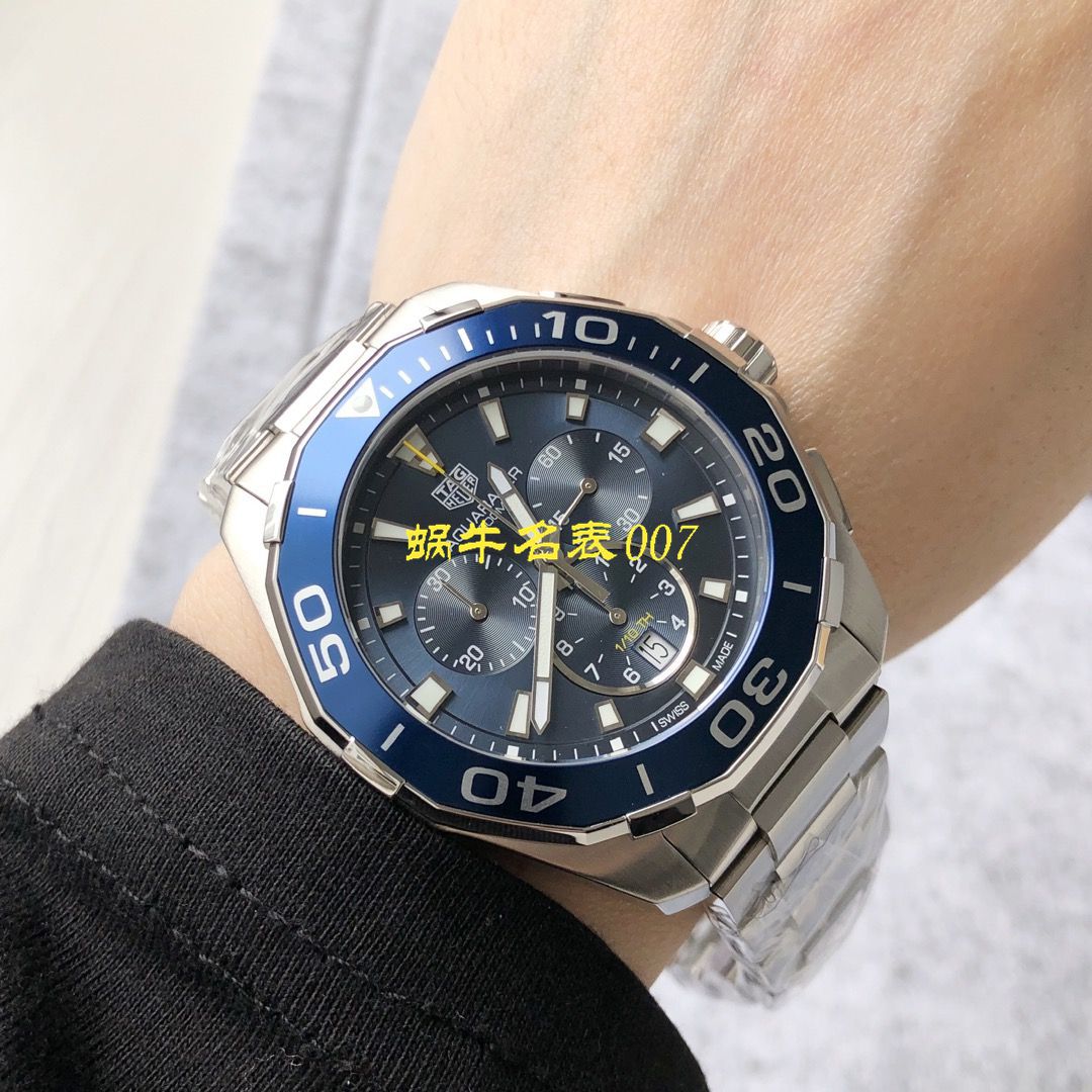 【渠道原单Tagheuer石英计时表】 TAG Heuer 竞潜系列CAY111B.BA0927，CAY111A.BA0927 wrist watch  / TG077