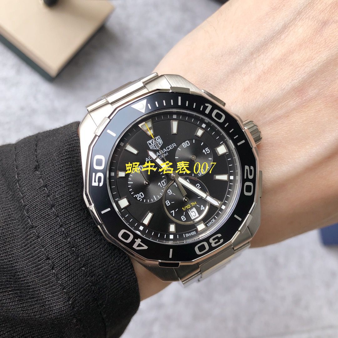 【渠道原单Tagheuer石英计时表】 TAG Heuer 竞潜系列CAY111B.BA0927，CAY111A.BA0927 wrist watch  / TG077