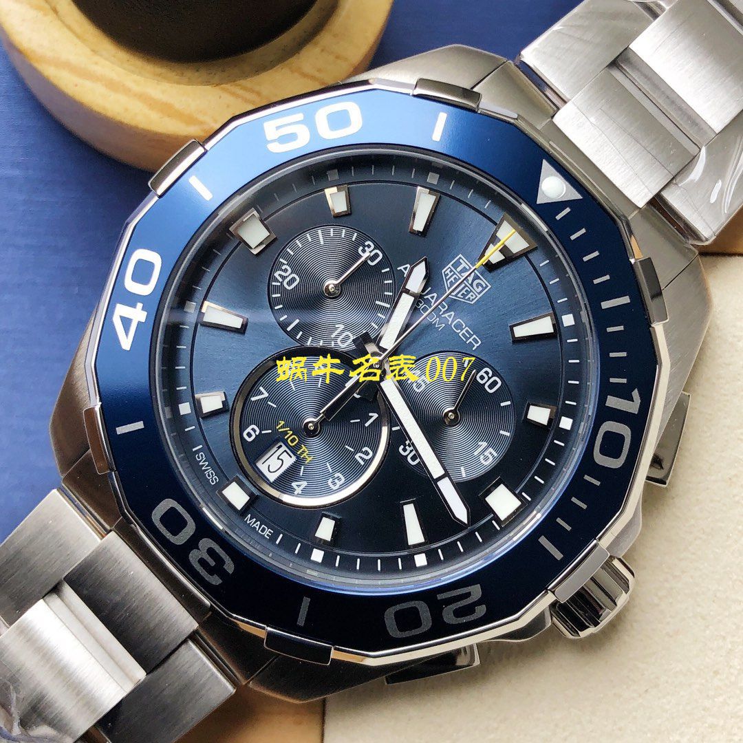 【渠道原单Tagheuer石英计时表】 TAG Heuer 竞潜系列CAY111B.BA0927，CAY111A.BA0927 wrist watch  / TG077