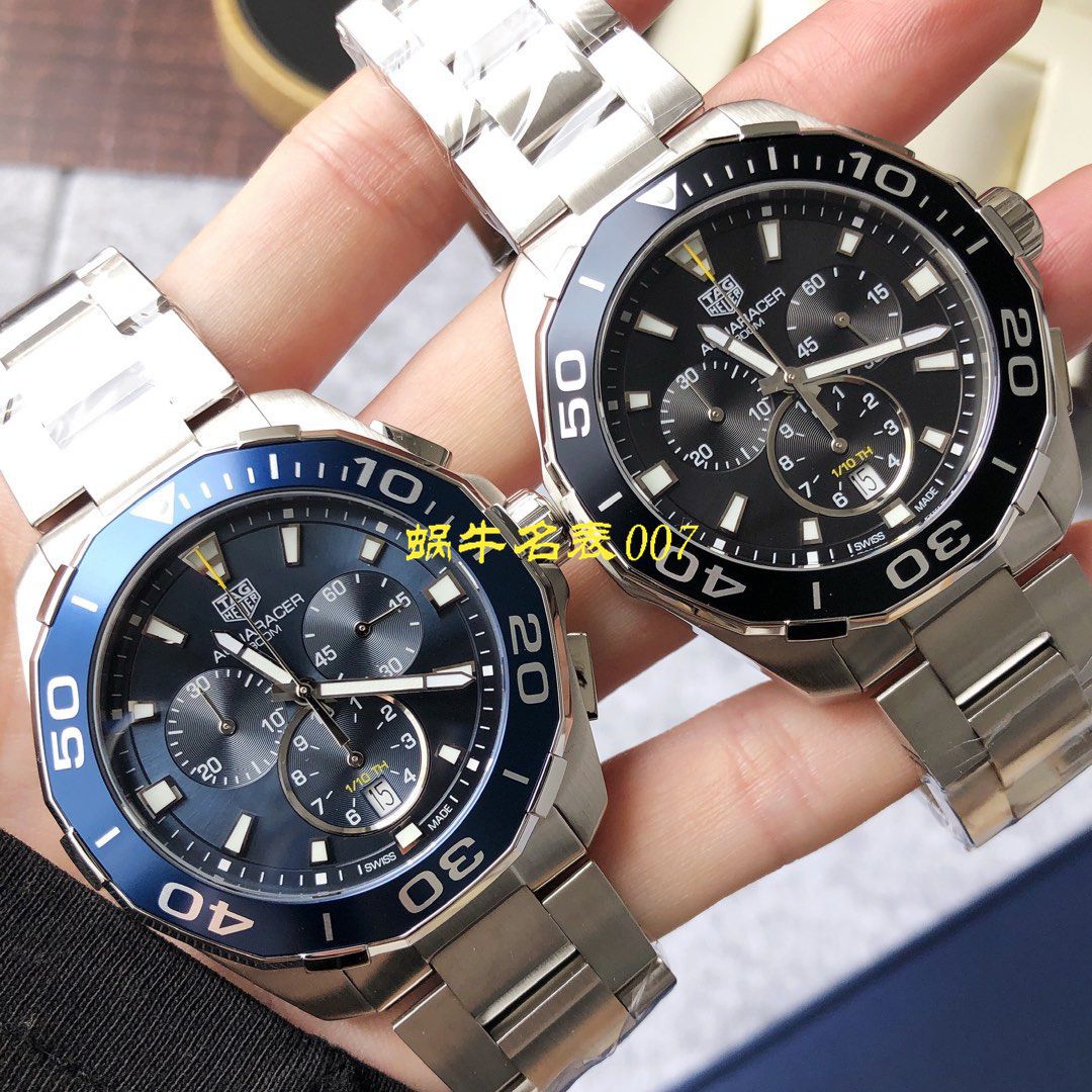 【渠道原单Tagheuer石英计时表】 TAG Heuer 竞潜系列CAY111B.BA0927，CAY111A.BA0927 wrist watch  / TG077