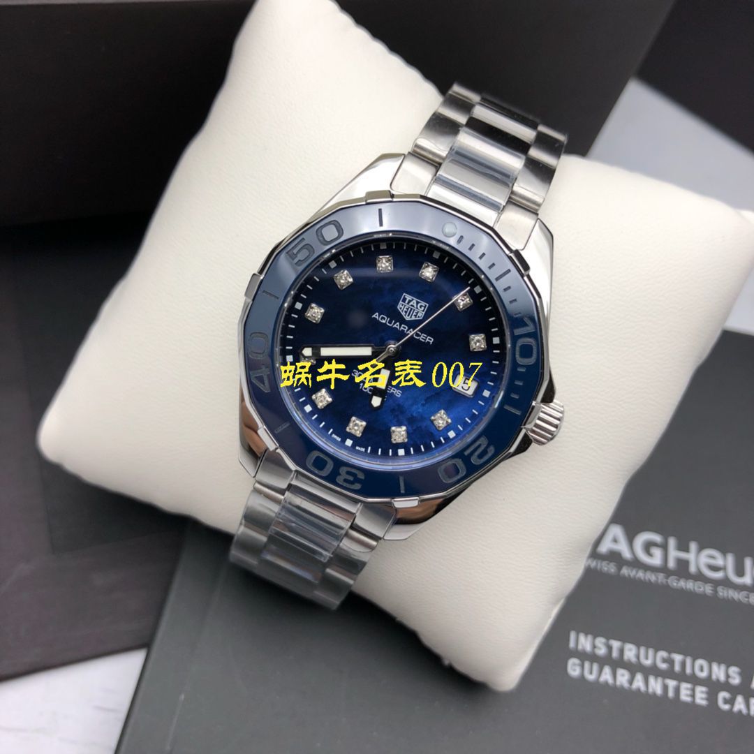 【渠道原单真钻女表】 TAG Heuer 竞潜系列WAY131L.BA0748，WAY131M.BA0748 wrist watch  / TG078