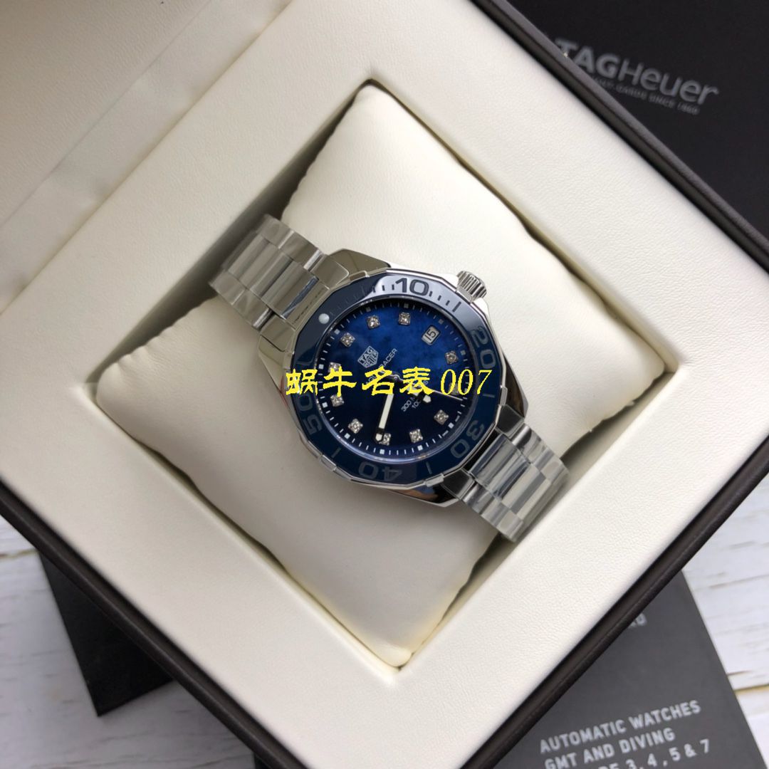 【渠道原单真钻女表】 TAG Heuer 竞潜系列WAY131L.BA0748，WAY131M.BA0748 wrist watch  / TG078