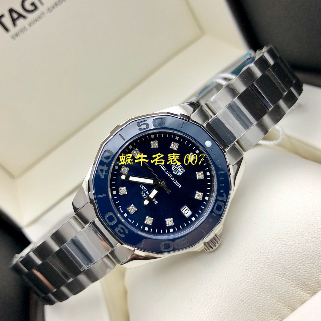 【渠道原单真钻女表】 TAG Heuer 竞潜系列WAY131L.BA0748，WAY131M.BA0748 wrist watch  / TG078