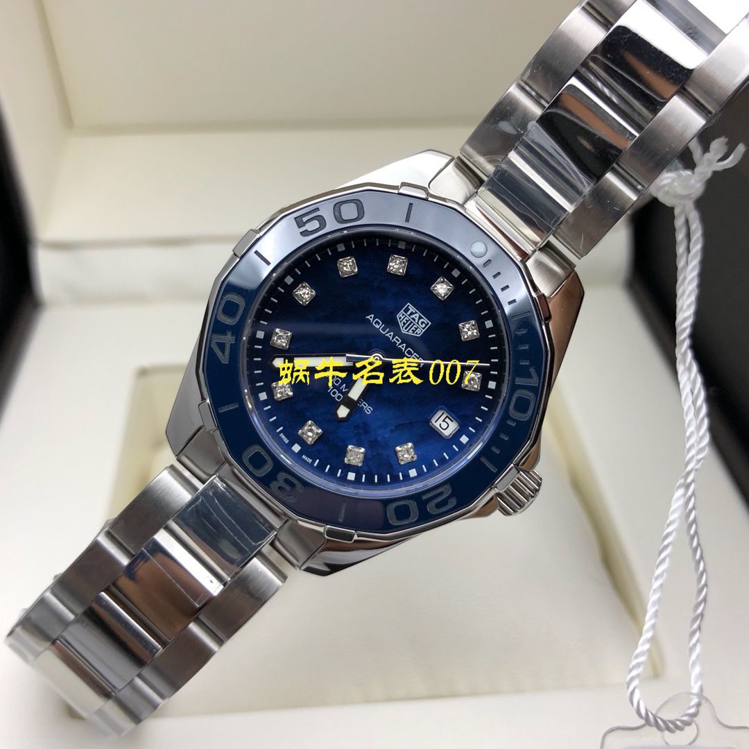【渠道原单真钻女表】 TAG Heuer 竞潜系列WAY131L.BA0748，WAY131M.BA0748 wrist watch  / TG078