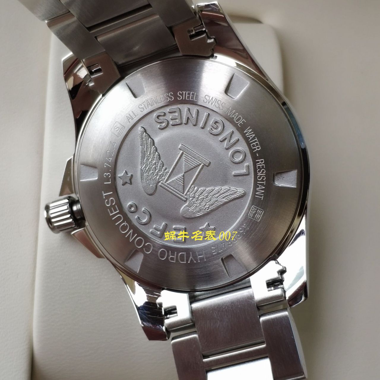 【渠道原单Longines】 Longines 康卡斯潜水系列L3.742.4.56.6 wrist watch  / L116