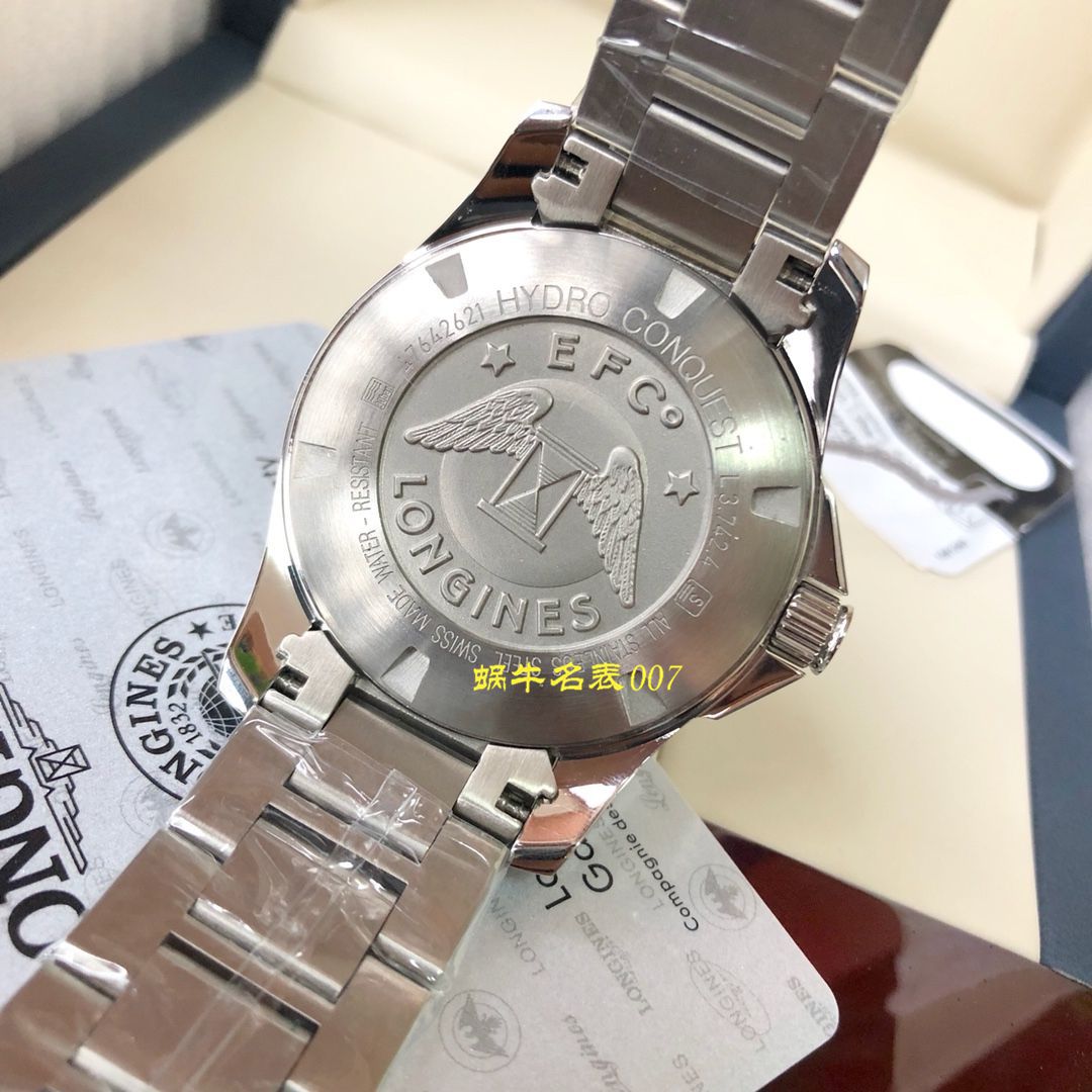 【渠道原单Longines】 Longines 康卡斯潜水系列L3.742.4.56.6 wrist watch  / L116