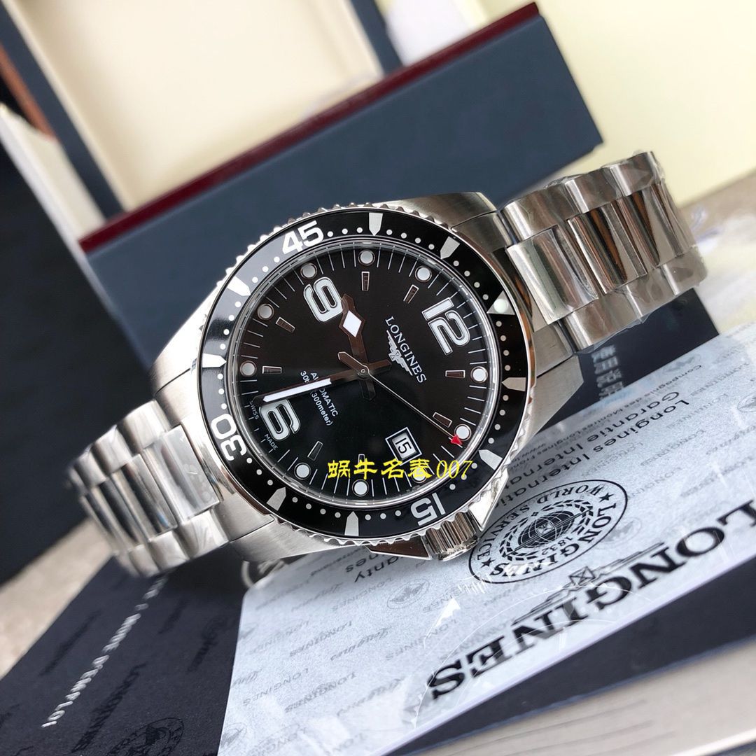 【渠道原单Longines】 Longines 康卡斯潜水系列L3.742.4.56.6 wrist watch  / L116