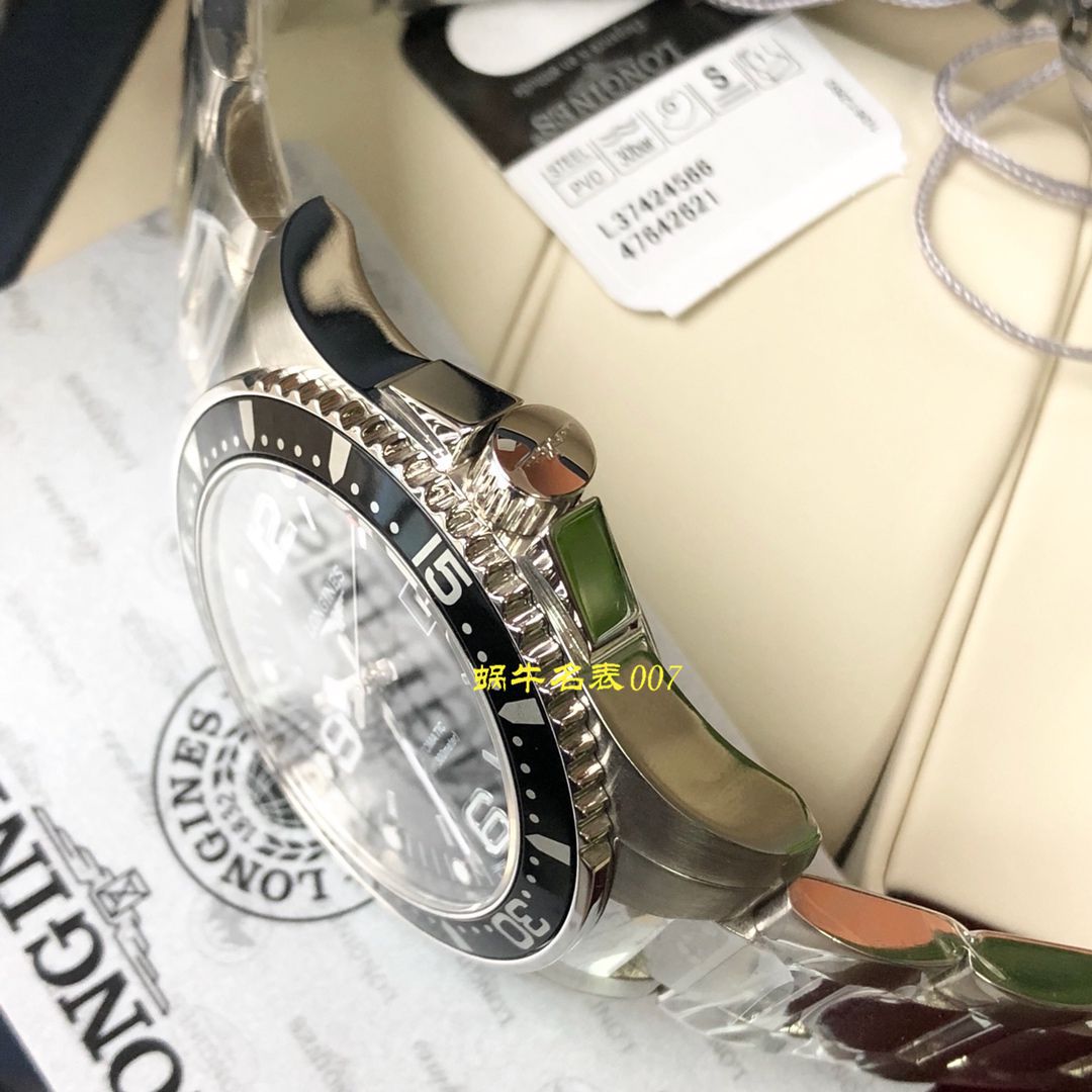 【渠道原单Longines】 Longines 康卡斯潜水系列L3.742.4.56.6 wrist watch  / L116