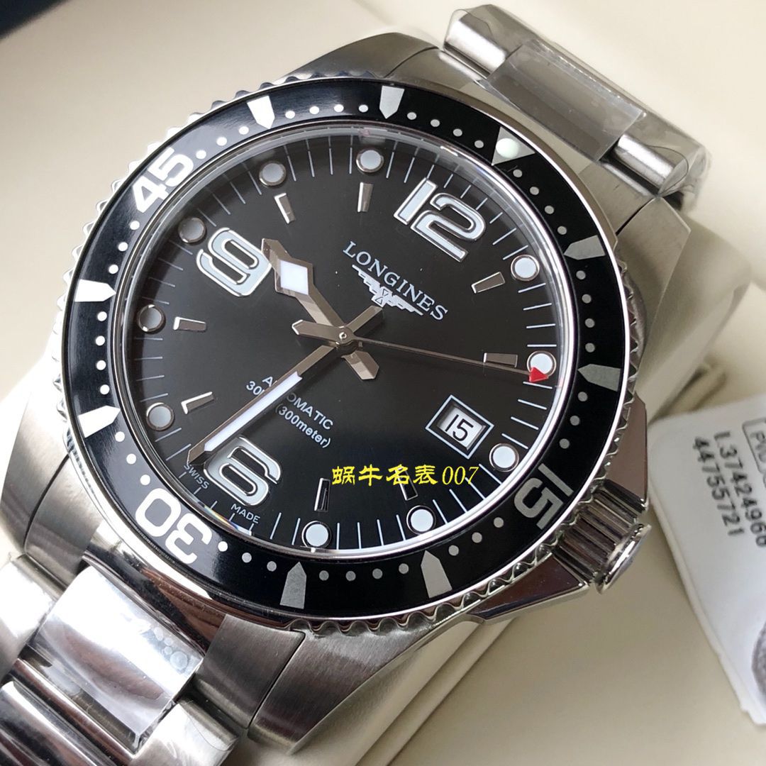 【渠道原单Longines】 Longines 康卡斯潜水系列L3.742.4.56.6 wrist watch  / L116